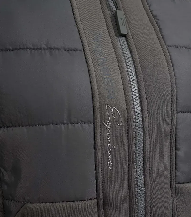 Premier Equine Ladies Agata Riding Jacket in Anthracite-3