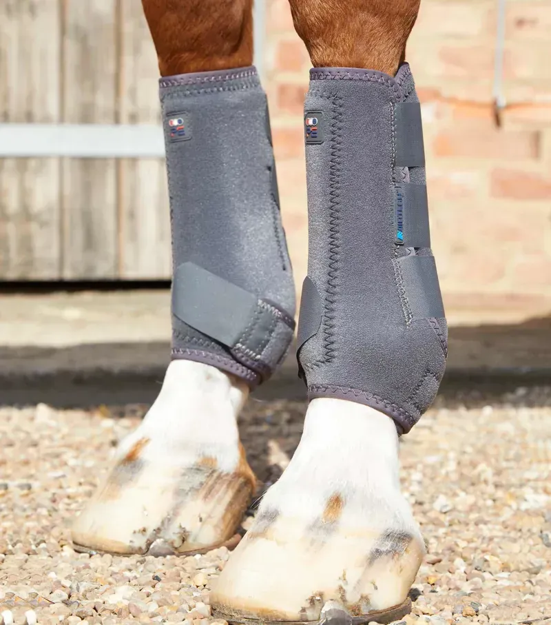 Premier Equine Air-Tech Sports Medicine Boots in Grey