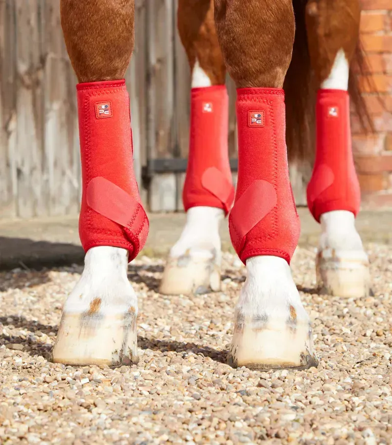 Premier Equine XX-Small Air-Tech Sports Medicine Boots in Red-2