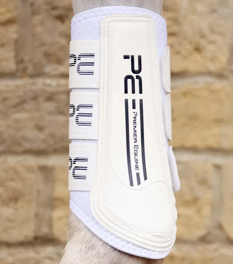 Air Velox Single Locking Brushing Boots / White-4