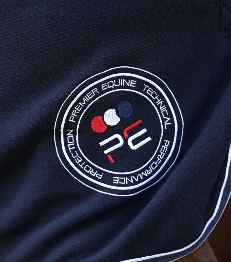 Premier Equine 5'6 Airtech Horse Cooler Rug in Navy-3