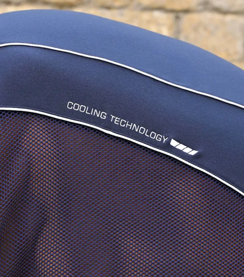 Premier Equine 6'3 Airtech Mesh Horse Cooler Rug in Navy-3