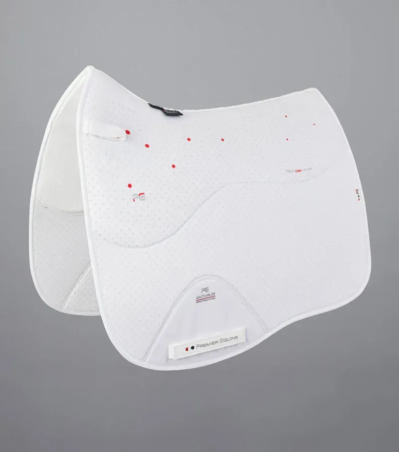 Premier Equine Close Contact Airtechnology Anti-Slip Dressage Square in White