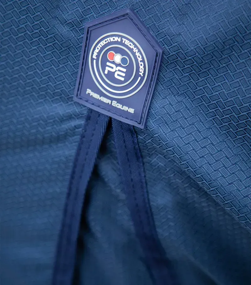 Premier Equine Akoni 0g Original Turnout Rug in Navy-2