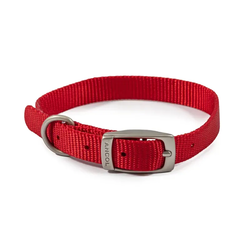 Ancol Viva Collar in Red