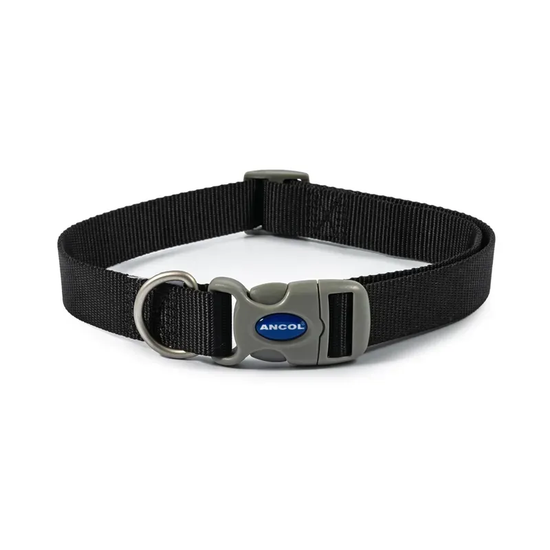 Ancol Viva Adjustable Collar in Black