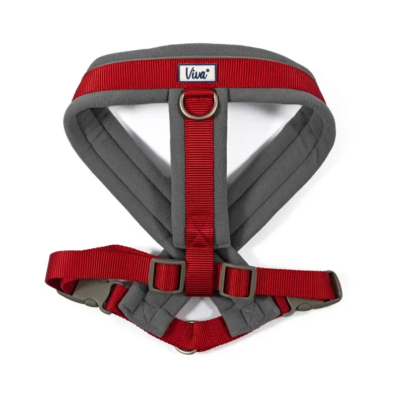 Ancol 52-71cm Large Viva Padded Harness in Red