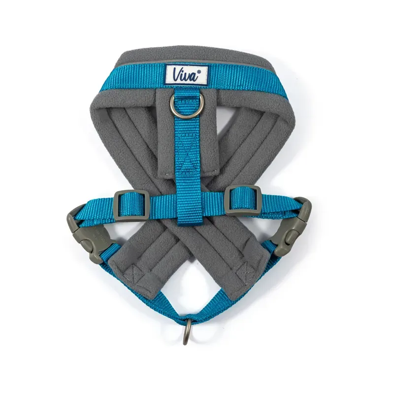 Ancol Medium 41 - 53cm Viva Padded Harness in Blue
