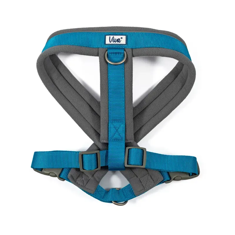 Ancol 52-71cm Large Viva Padded Harness in Blue