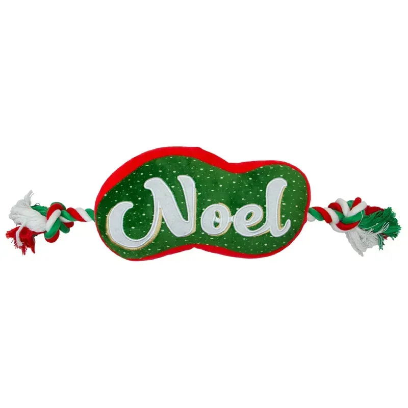 Ancol Noel Rope Tugger in Green