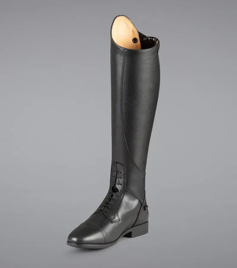 Premier Equine Ladies Anima Synthetic Field Tall Riding Boot in Black-4