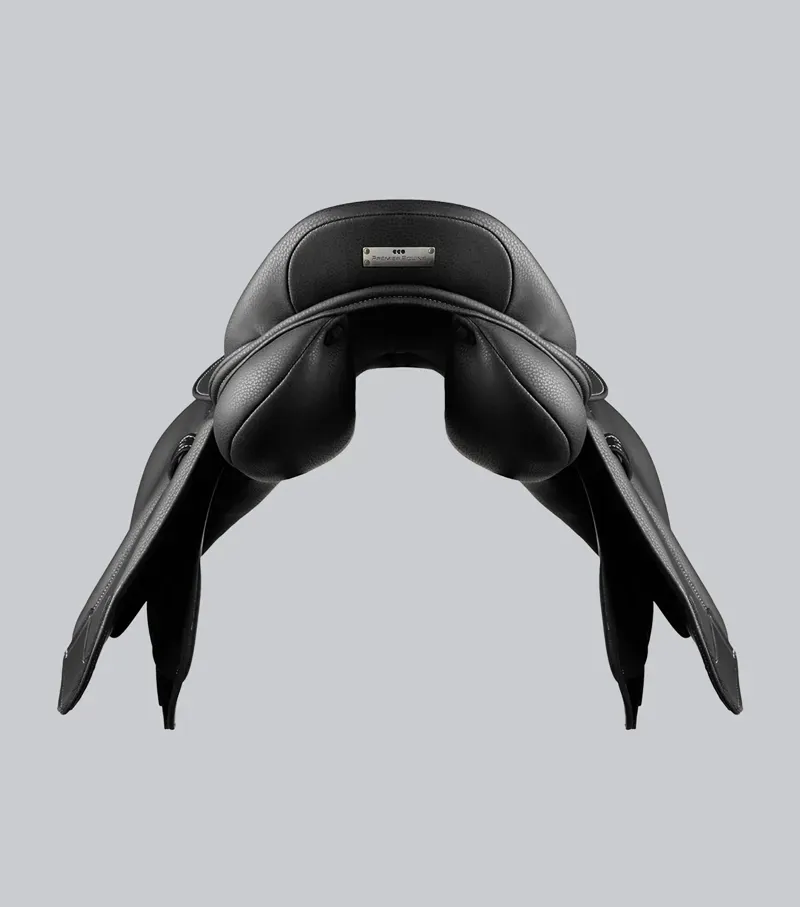 Premier Equine Antibes Synthetic Jump Saddle in Black-4