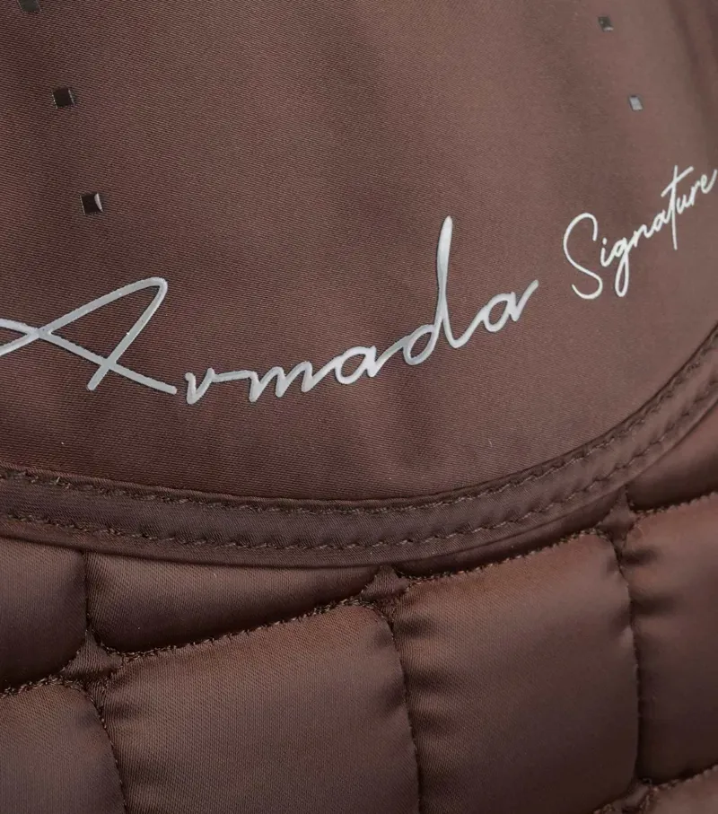 Premier Equine Armada Close Contact Dressage Square in Brown-5