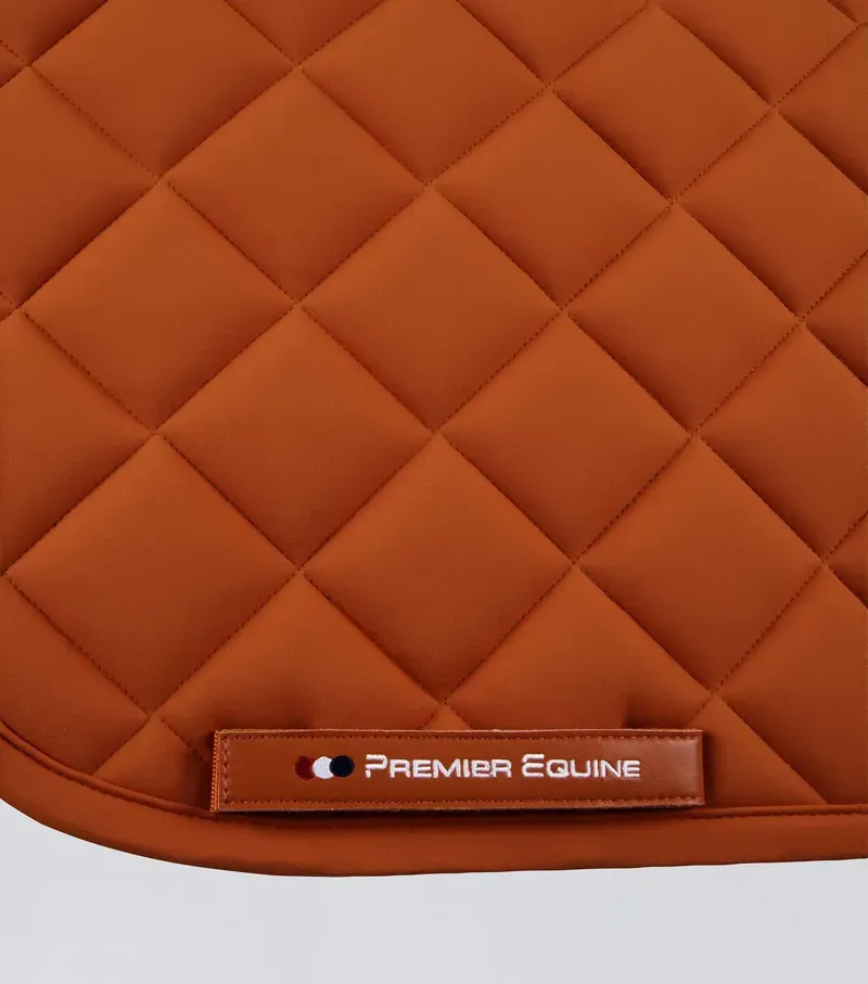 Premier Equine Full Atlas Close Contact Dressage Square in Burnt Orange-2