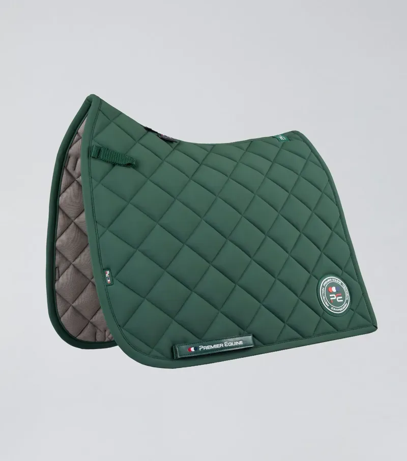 Premier Equine Full Atlas Close Contact Dressage Square in Green