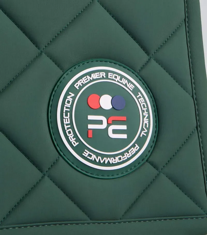 Premier Equine Full Atlas Close Contact Dressage Square in Green-1