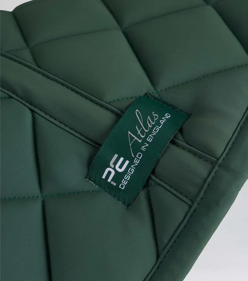 Premier Equine Full Atlas Close Contact Dressage Square in Green-4