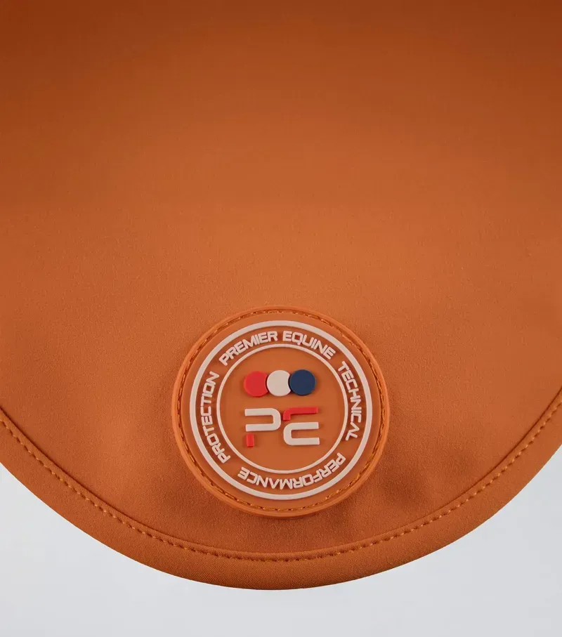 Premier Equine Atlas Ear Bonnet in Burnt Orange-1