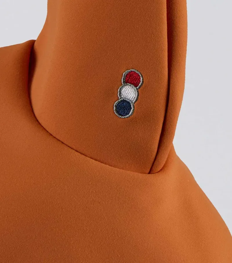 Premier Equine Atlas Ear Bonnet in Burnt Orange-2