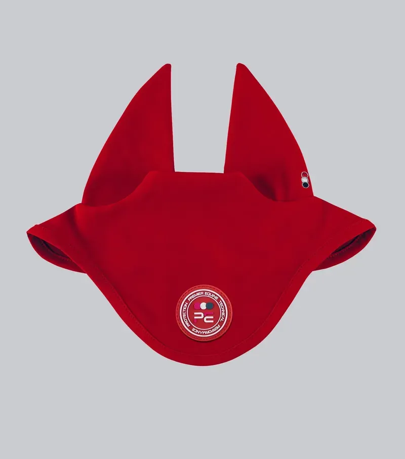 Atlas Ear Bonnet / Red Medium