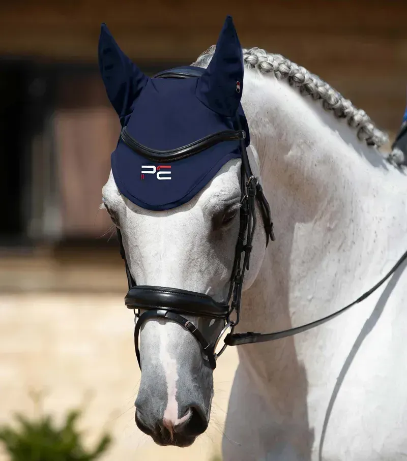 Premier Equine Atlas Fly Veil in Navy