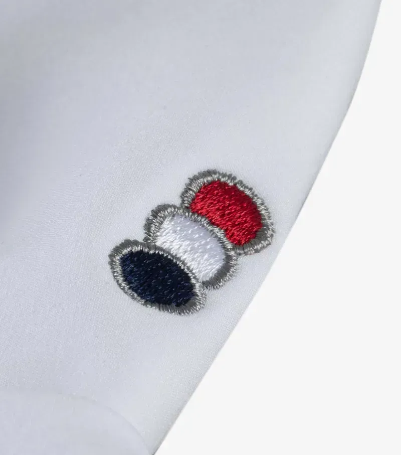 Premier Equine Atlas Fly Veil in White-2