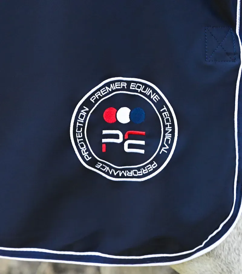 Premier Equine 5'0 Atlas Horse Cooler Rug in Navy-3