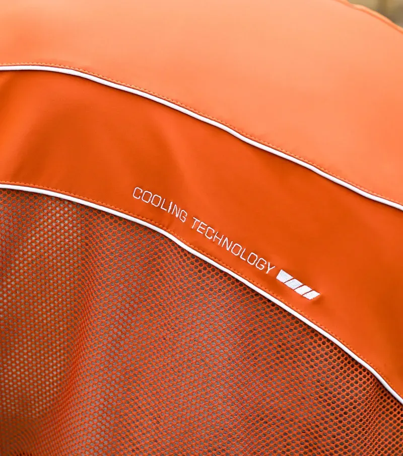 Premier Equine 5'0 Atlas Mesh Horse Cooler Rug in Burnt Orange-3