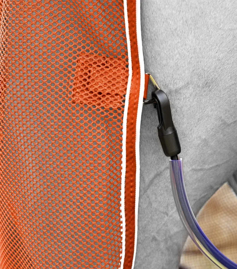 Premier Equine 6'3 Atlas Mesh Horse Cooler Rug in Burnt Orange-5