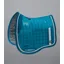 Premier Equine Azzure Anti-Slip Satin Dressage Square in Turquoise