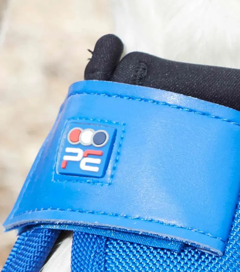 Premier Equine Ballistic No-Turn Over Reach Boots in Royal Blue-3