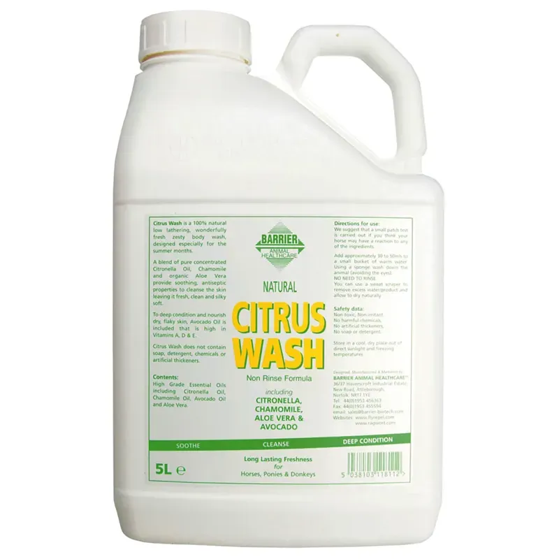 Barrier 5lt Citrus Wash