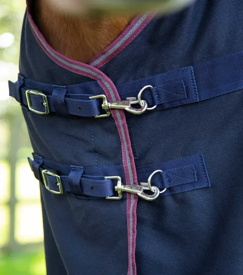 Premier Equine Barrasso Stable Sheet in Navy-2