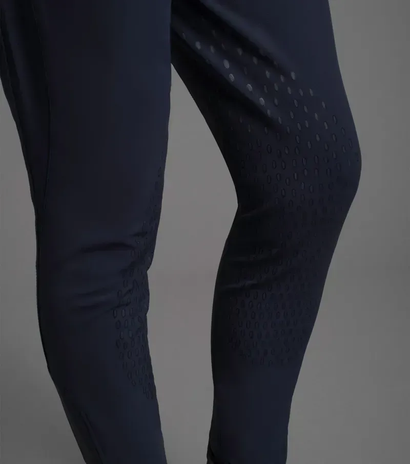 Premier Equine Gents Barusso Gel Knee Breeches in Navy-4