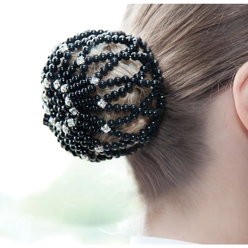Diamante Beaded Bun Cover