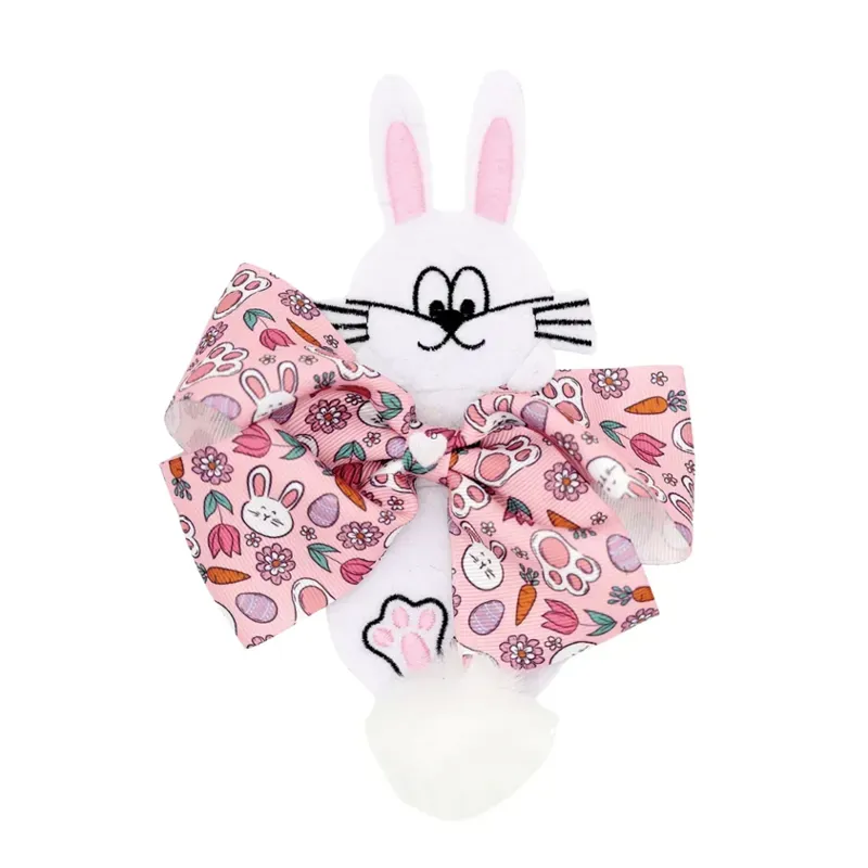 Equetech One Size Bunny Rabbit Horse Tail Bow in Pink