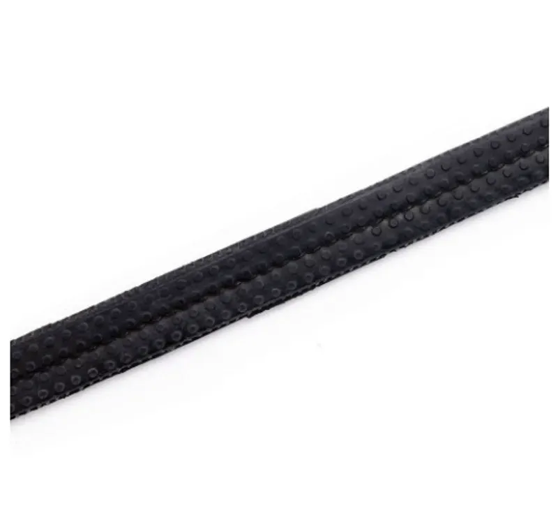Hy Rubber Grip Reins in Black