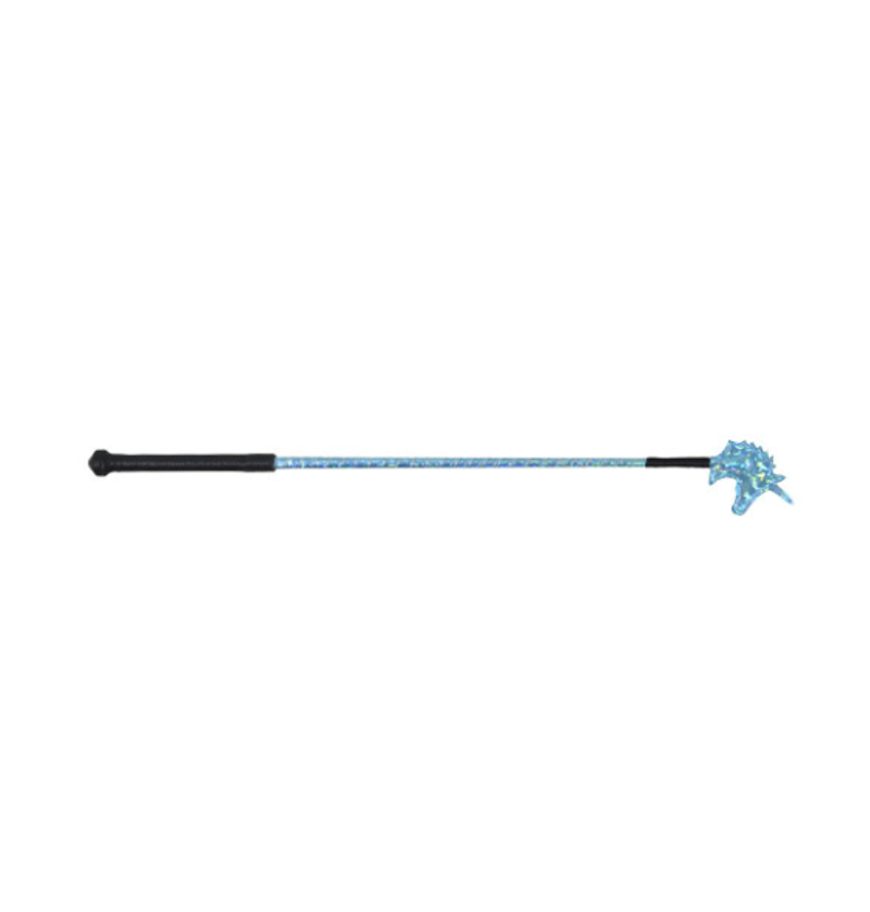 Little Rider Unicorn Shimmer Riding Whip in Blue