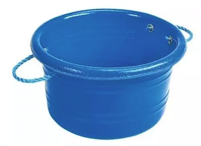 Stubbs Medium Manure Bucket in Blue