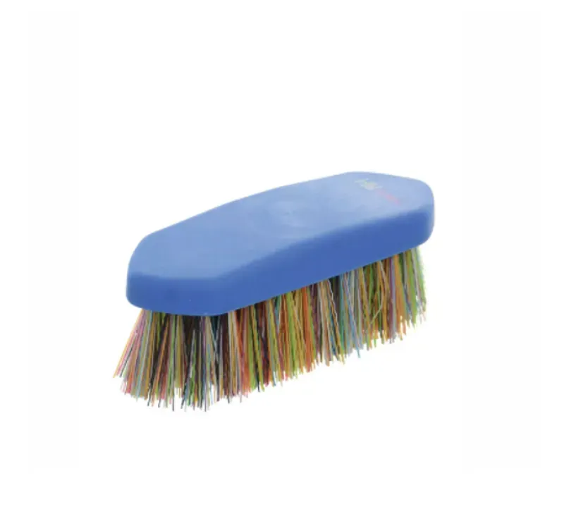 Hy Shine Multi Colour Dandy Brush in Blue/Multi