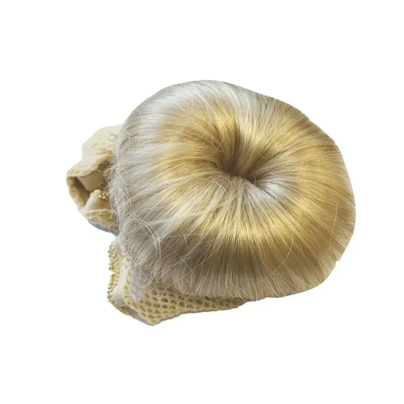 Equetech Bun Extension Hairnet in Yellow