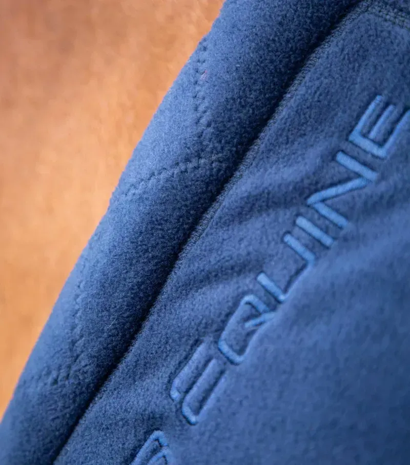 Premier Equine Buster Fleece Cooler Rug Continental Edition in Navy-1