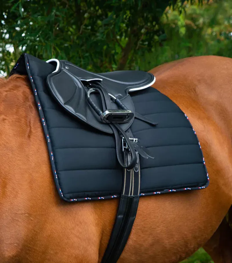 Premier Equine Buster Reversible Saddle Pad in Black-1