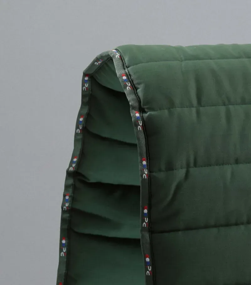 Premier Equine Buster Reversible Saddle Pad in Green-2