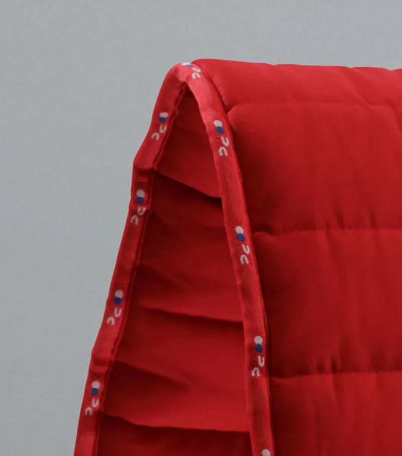 Premier Equine Buster Reversible Saddle Pad in Red-3