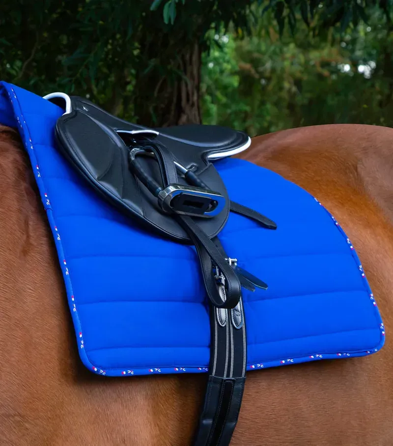 Premier Equine Buster Reversible Saddle Pad in Royal Blue-1