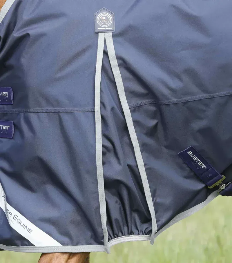 Premier Equine Buster Zero Original Turnout Rug in Navy-3