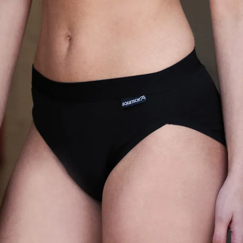 Equetech Plus Bikini Brief in Black