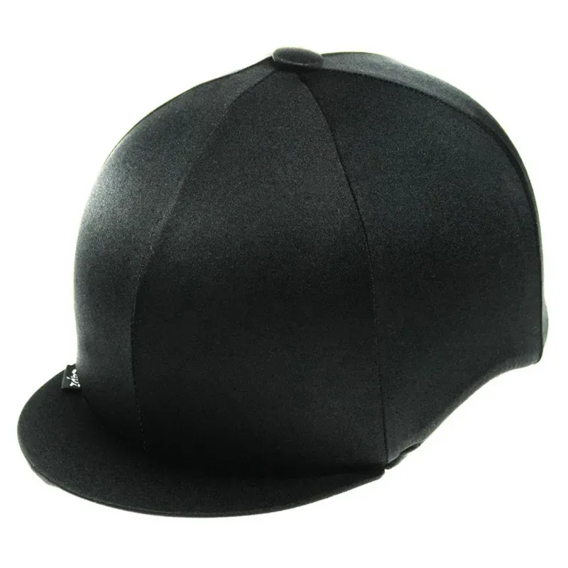 Capz Lycra Plain Cap Cover in Black