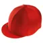 Capz Lycra Plain Cap Cover in Red